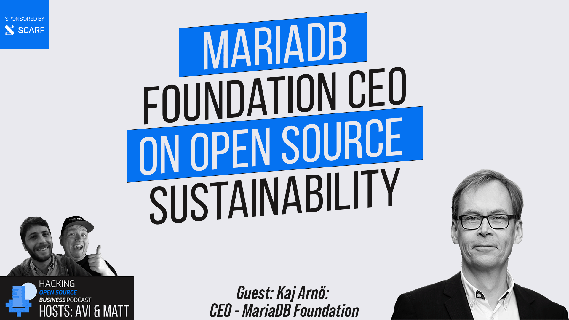 MariaDB Foundation CEO Kaj Arnö on Open Source Sustainability and the Role of Foundations